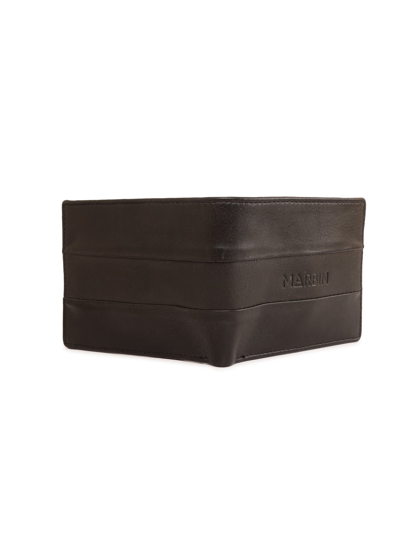 Marbin Men's Leather Wallet – 8 Card Slots V-CUT