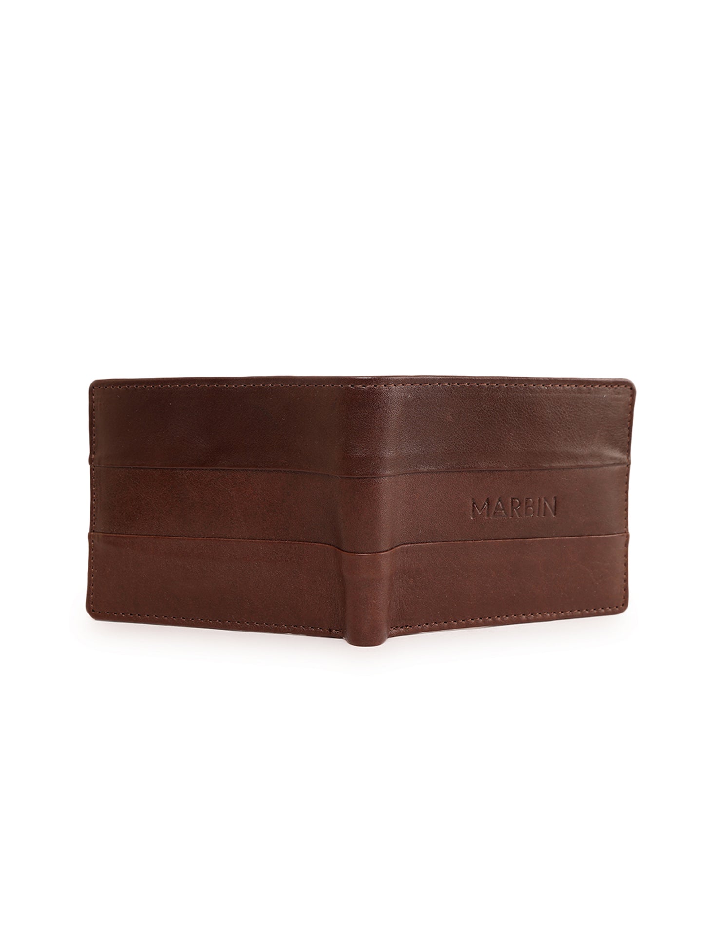 Marbin Men's Leather Wallet – 8 Card Slots V-CUT
