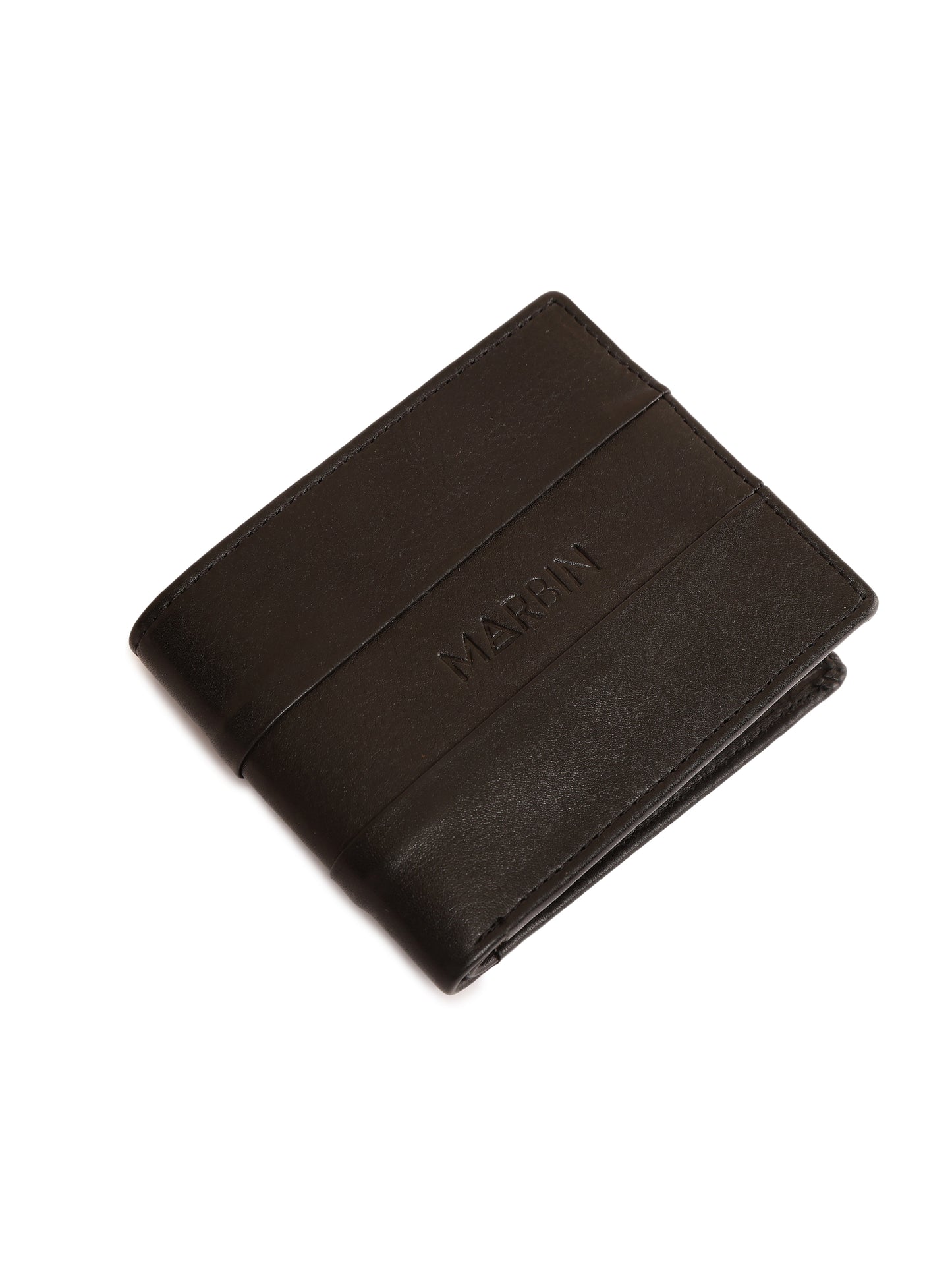 Marbin Men's Leather Wallet – 8 Card Slots V-CUT