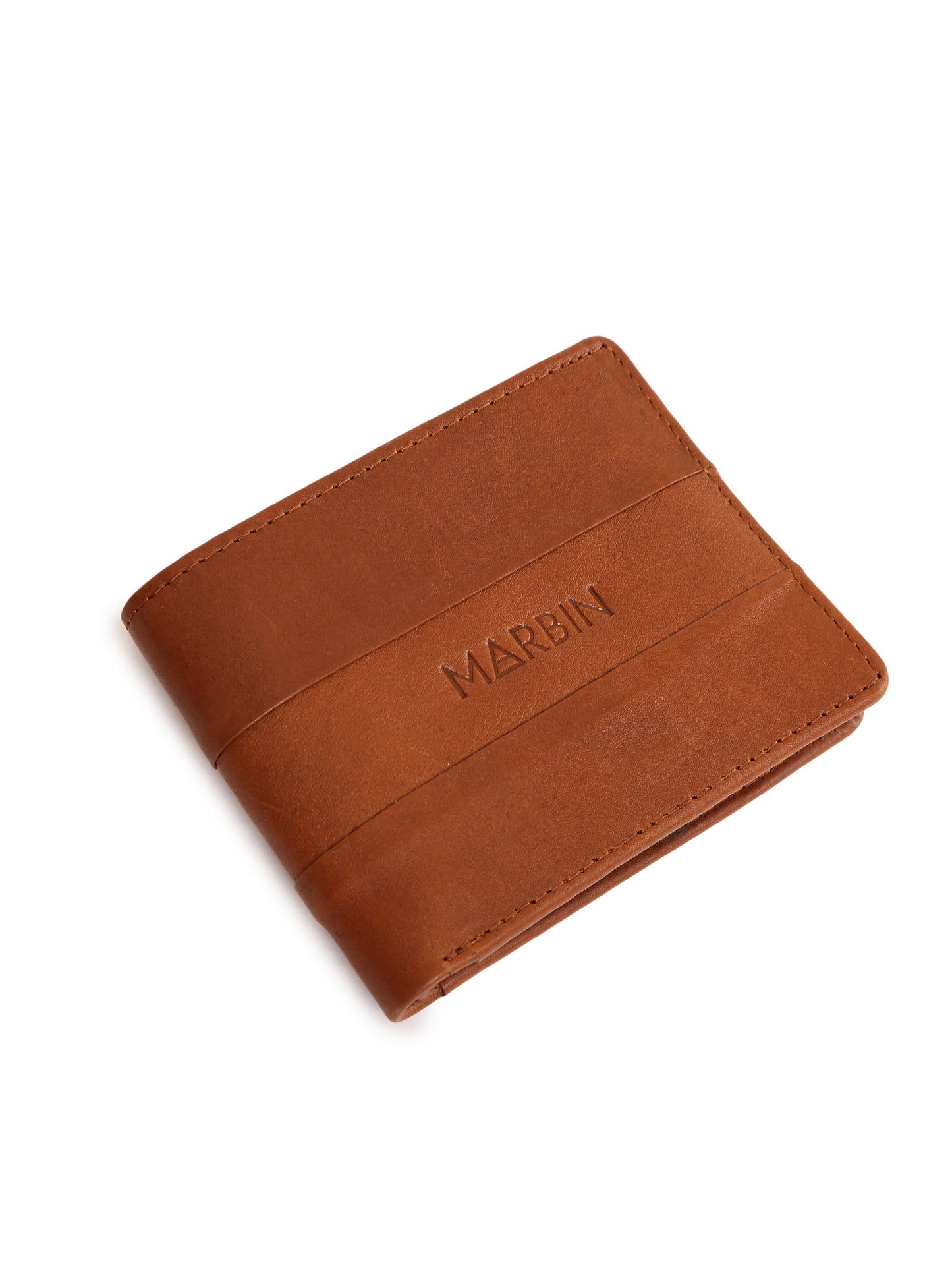 Marbin Men's Leather Wallet – 8 Card Slots V-CUT