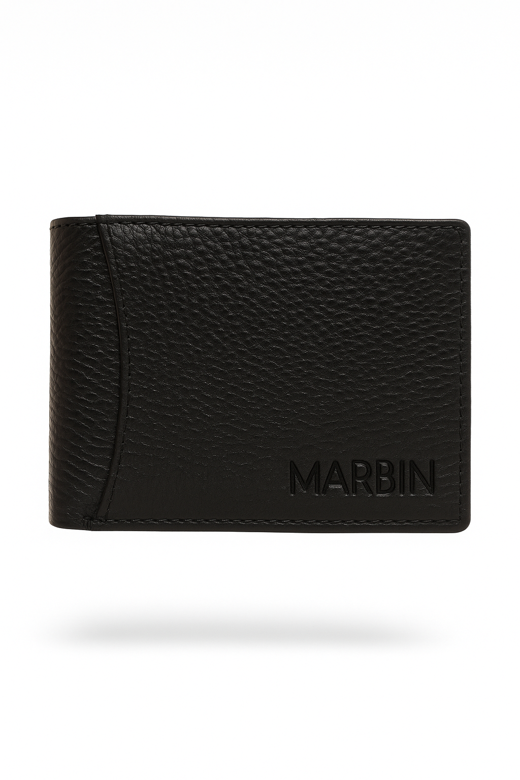Marbin Men's Wallet – Stylish Genuine Leather Wallet with Card Holder & Compartments (Brown)
