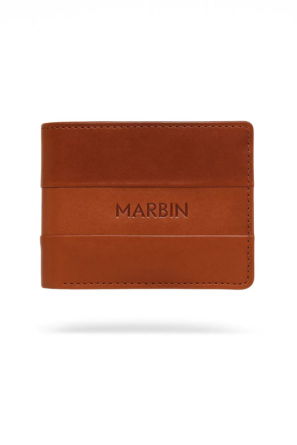 Marbin Men's Leather Wallet – 8 Card Slots V-CUT