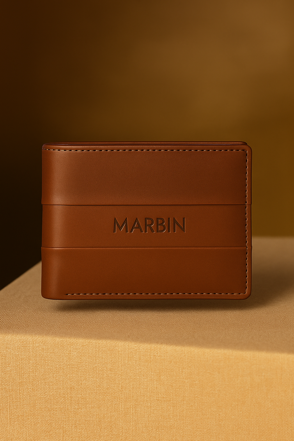 Marbin Men's Leather Wallet – 8 Card Slots V-CUT