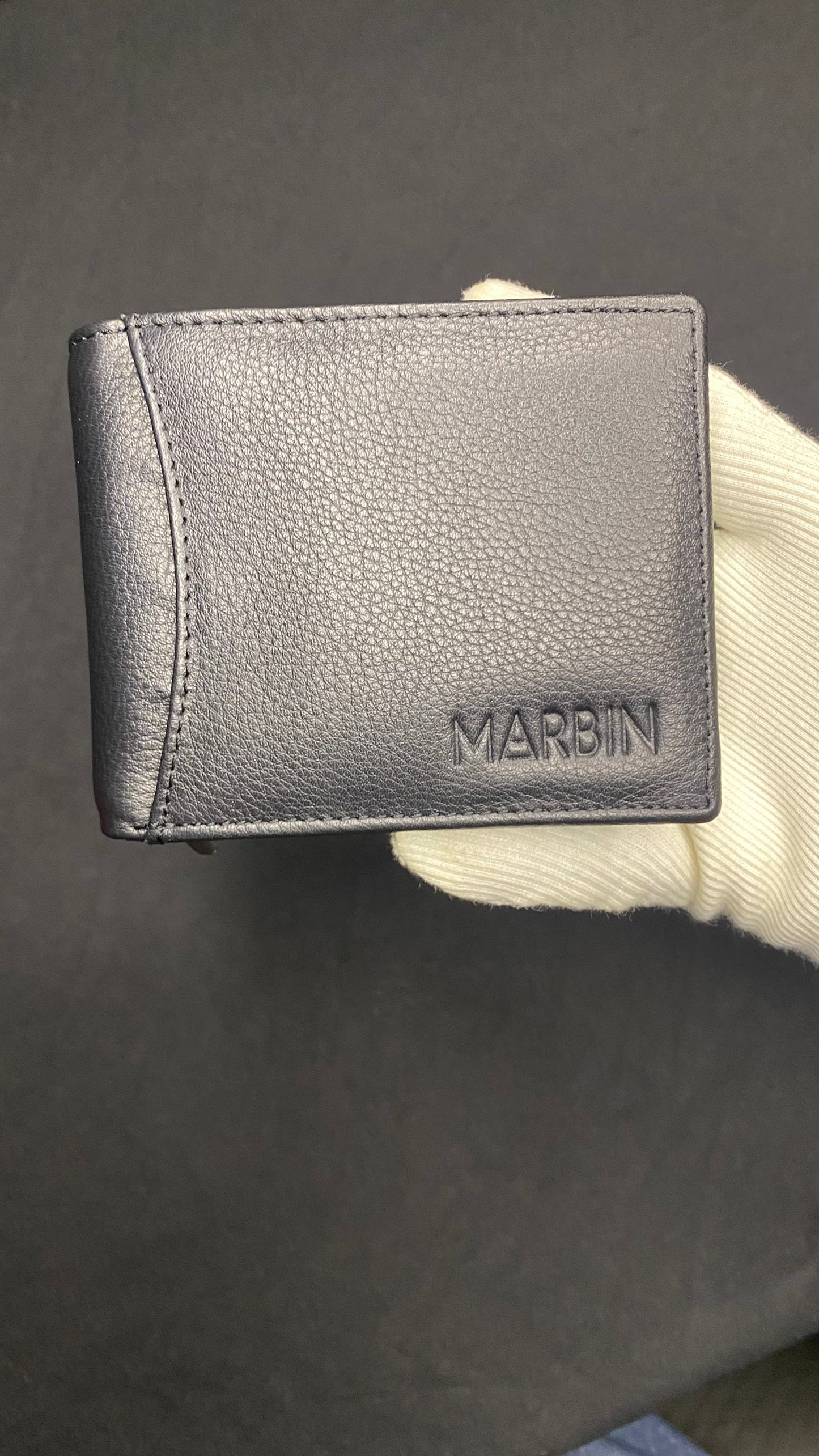Marbin Men's Wallet – Stylish Genuine Leather Wallet with Card Holder & Compartments