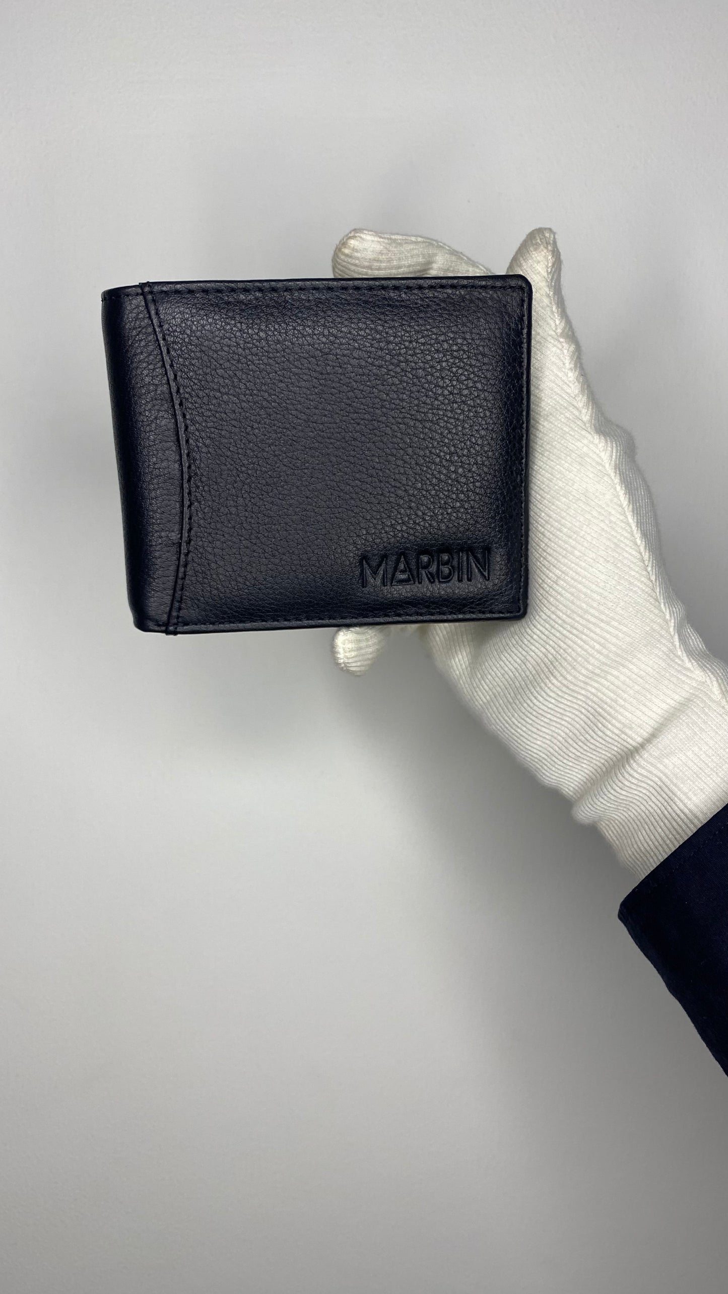 Marbin Men's Wallet – Stylish Genuine Leather Wallet with Card Holder & Compartments
