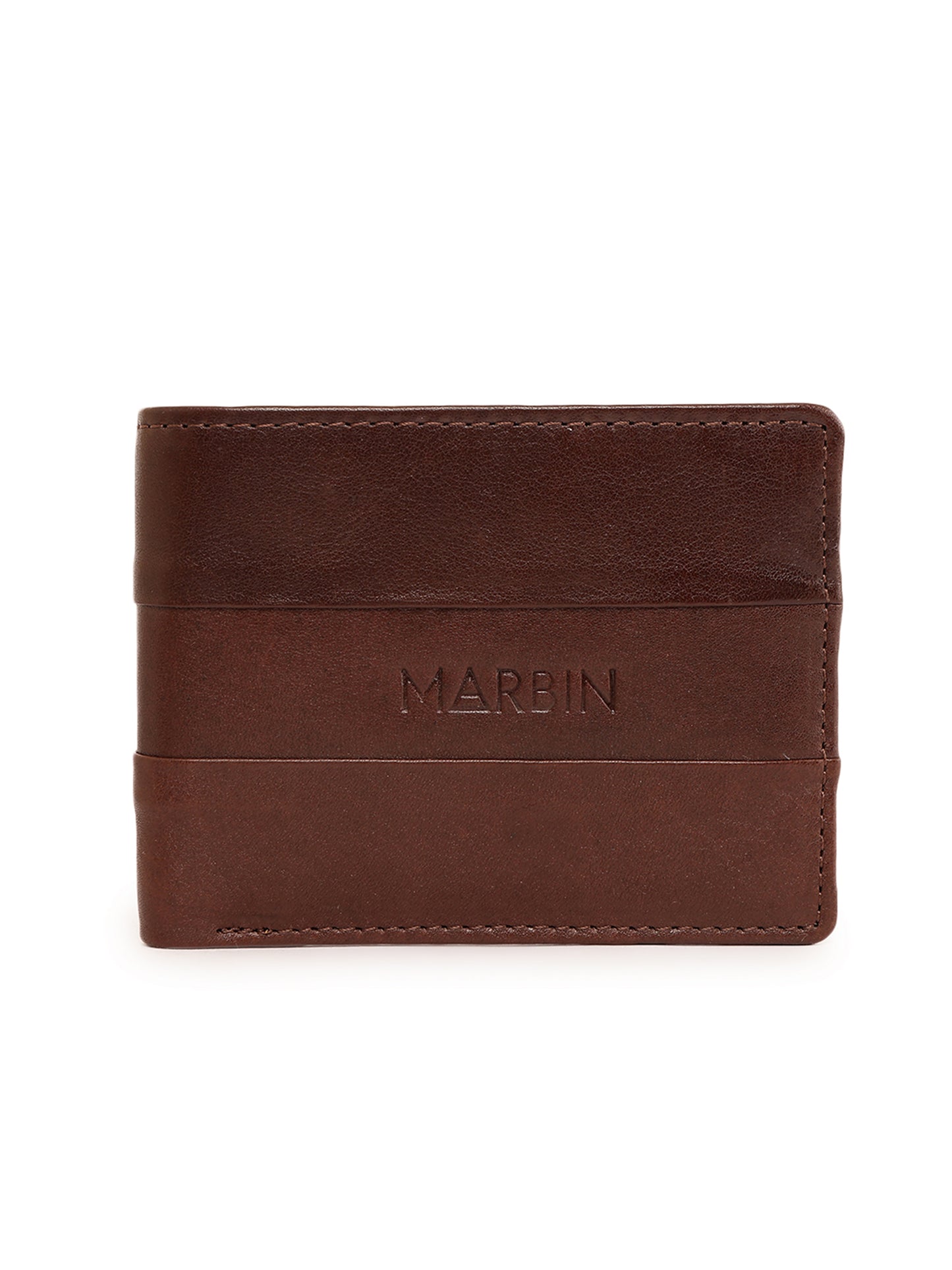 Marbin Men's Leather Wallet – 8 Card Slots V-CUT