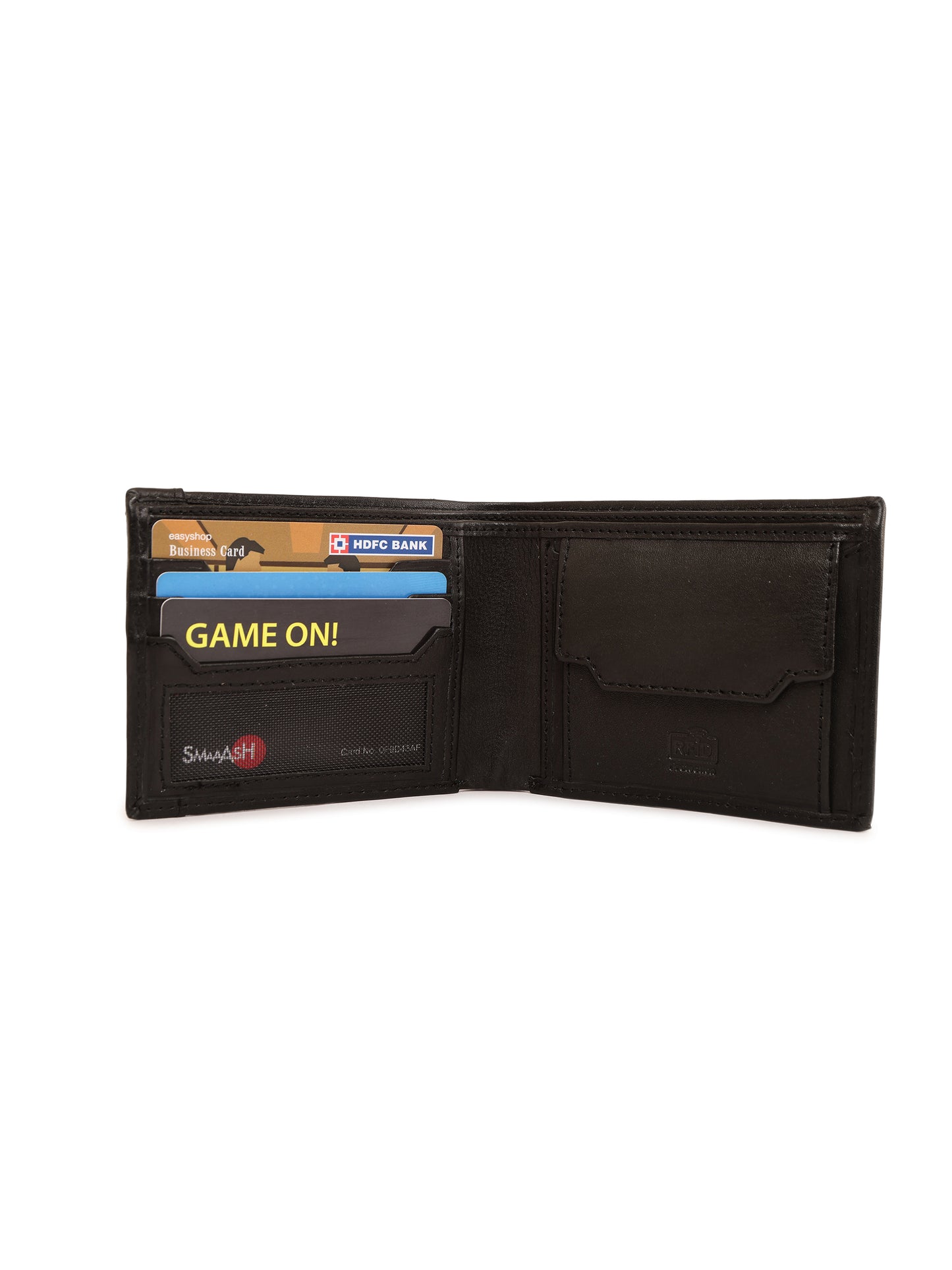 Marbin Men's Leather Wallet – 8 Card Slots (Brown)