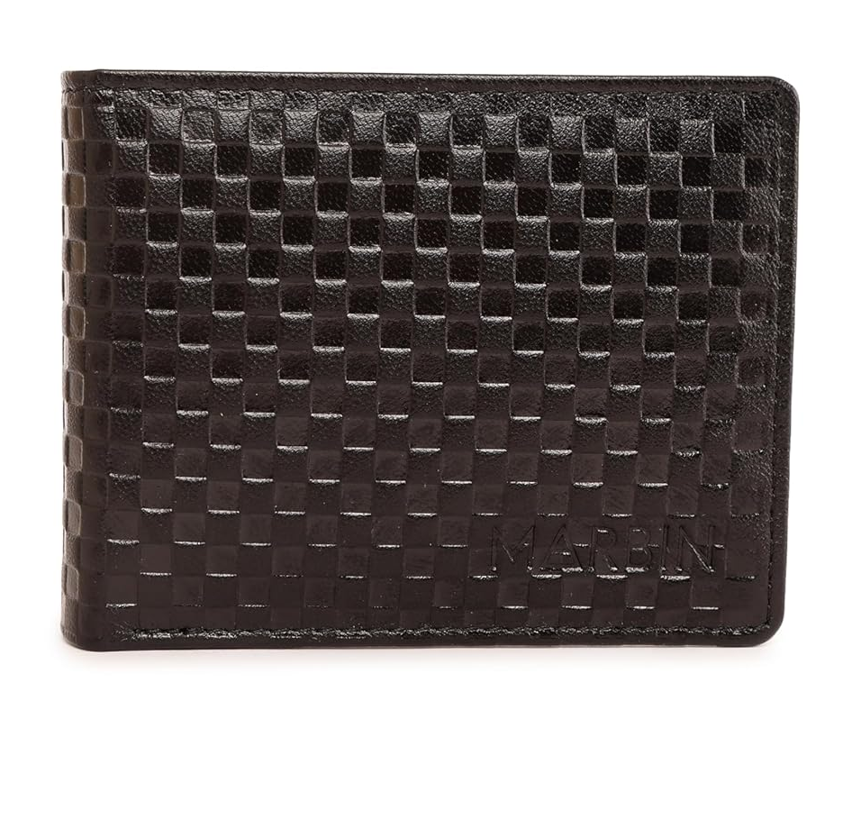 Men's Leather Wallet,6 Slots