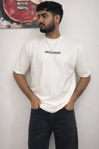 100% pure Cotton Vintage Manuscript Graphic Oversized Tee