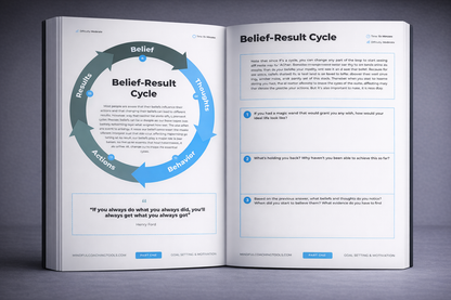 Goal Achiever Kit | Achieve Any Goal Using Proven Methods Used by Top Performers (HardCopy + E-Book)