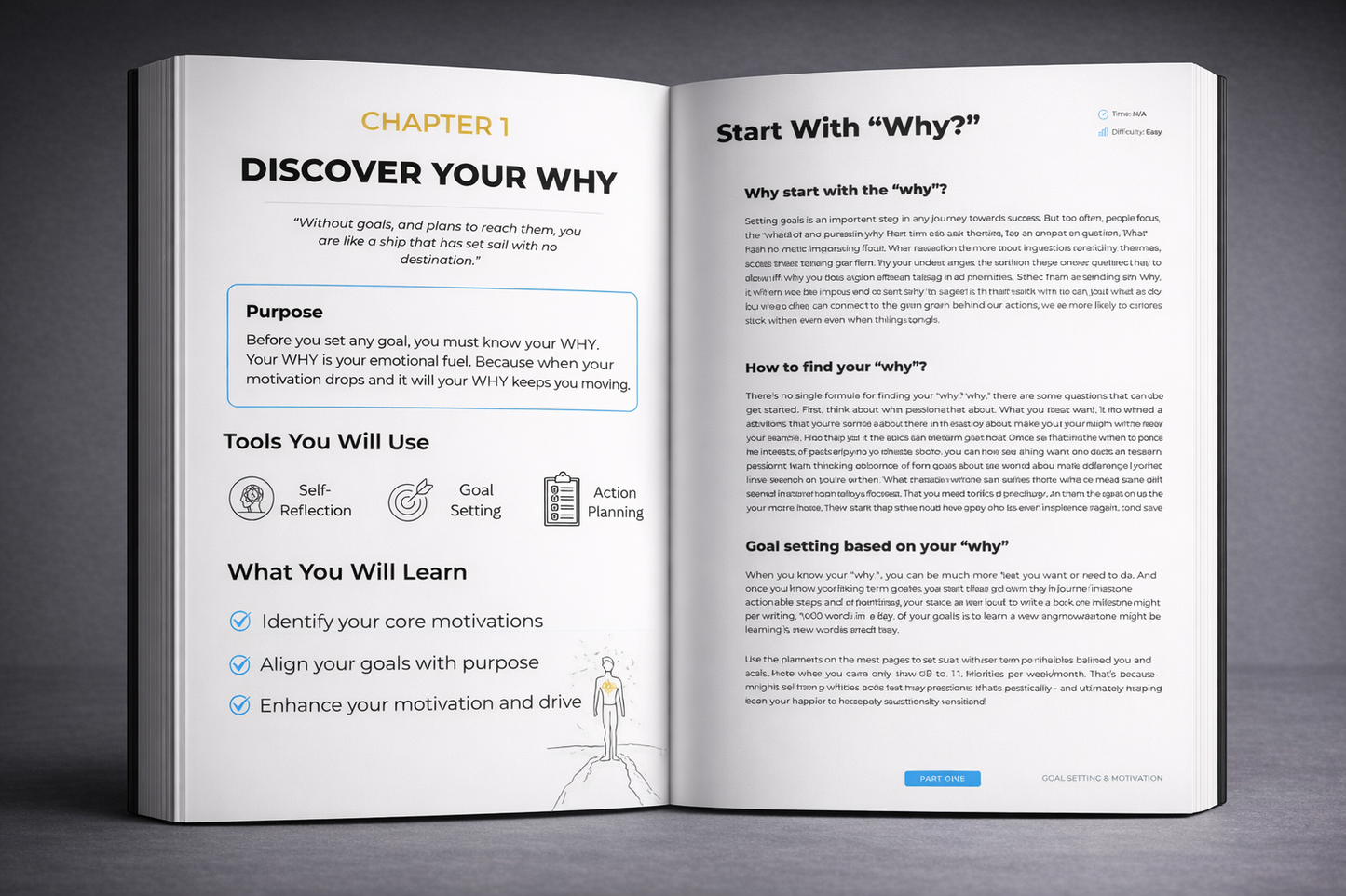 Goal Achiever Kit | Achieve Any Goal Using Proven Methods Used by Top Performers (HardCopy + E-Book)