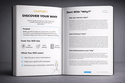 Goal Achiever Kit | Achieve Any Goal Using Proven Methods Used by Top Performers (HardCopy + E-Book)