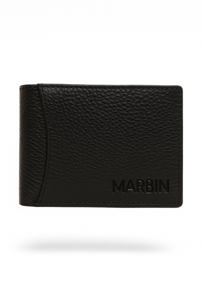 Marbin Men's Wallet – Stylish Genuine Leather Wallet with Card Holder & Compartments (Brown)