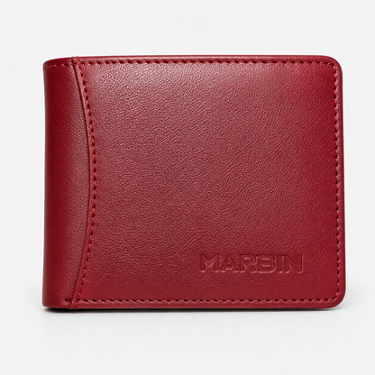 Marbin 100% Original Leather Wallet | Soft Genuine Leather | 1-Year Leather Guarantee with Card Genuine Leather