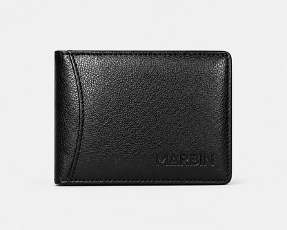 Marbin 100% Original Leather Wallet | Soft Genuine Leather | 1-Year Leather Guarantee with Card Genuine Leather