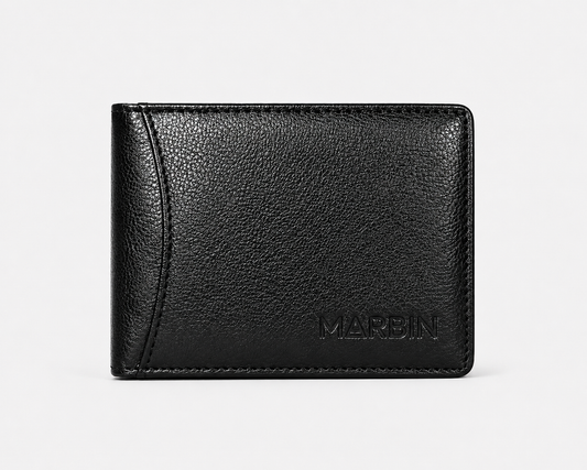 Marbin 100% Original Leather Wallet | Soft Genuine Leather | 1-Year Leather Guarantee with Card Genuine Leather