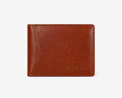 Marbin 100% Original Leather Wallet | Soft Genuine Leather | 1-Year Leather Guarantee with Card Genuine Leather