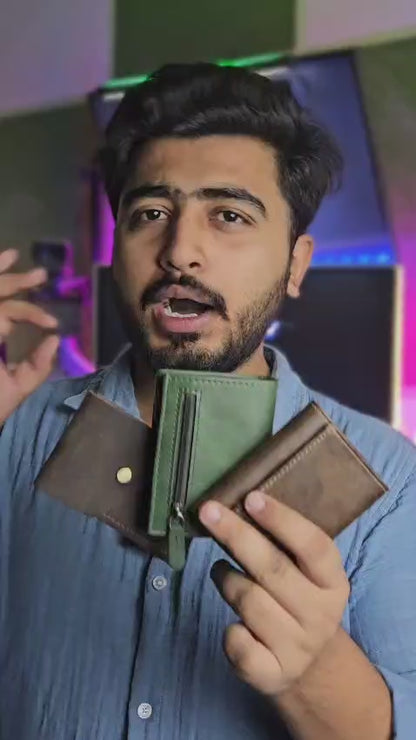 Marbin 100% Original Leather Wallet | Soft Genuine Leather | 1-Year Leather Guarantee with Card Genuine Leather